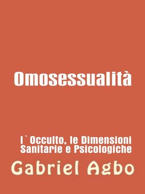 cover image of Omosessualità
